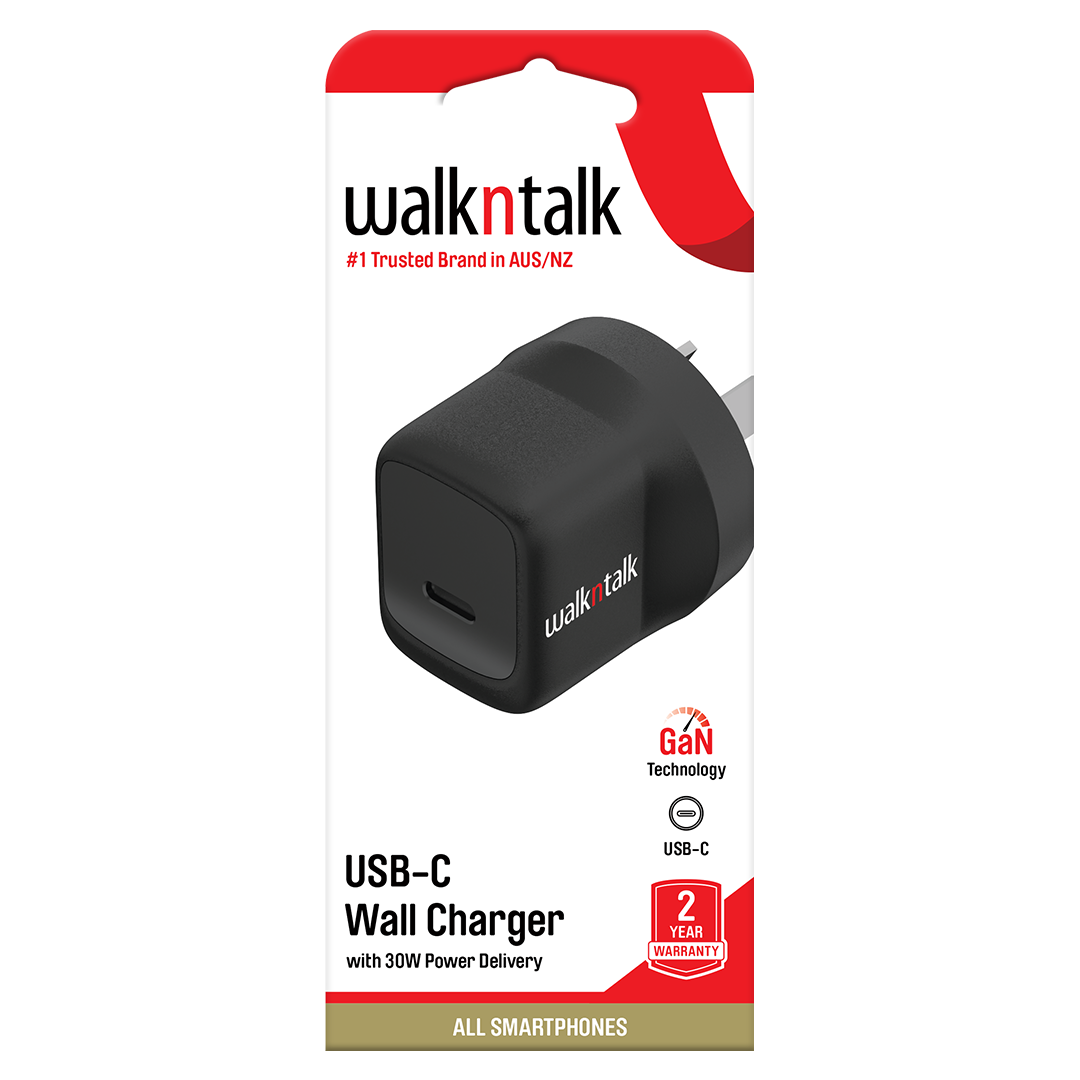 30W USB-C Wall Charger front of box