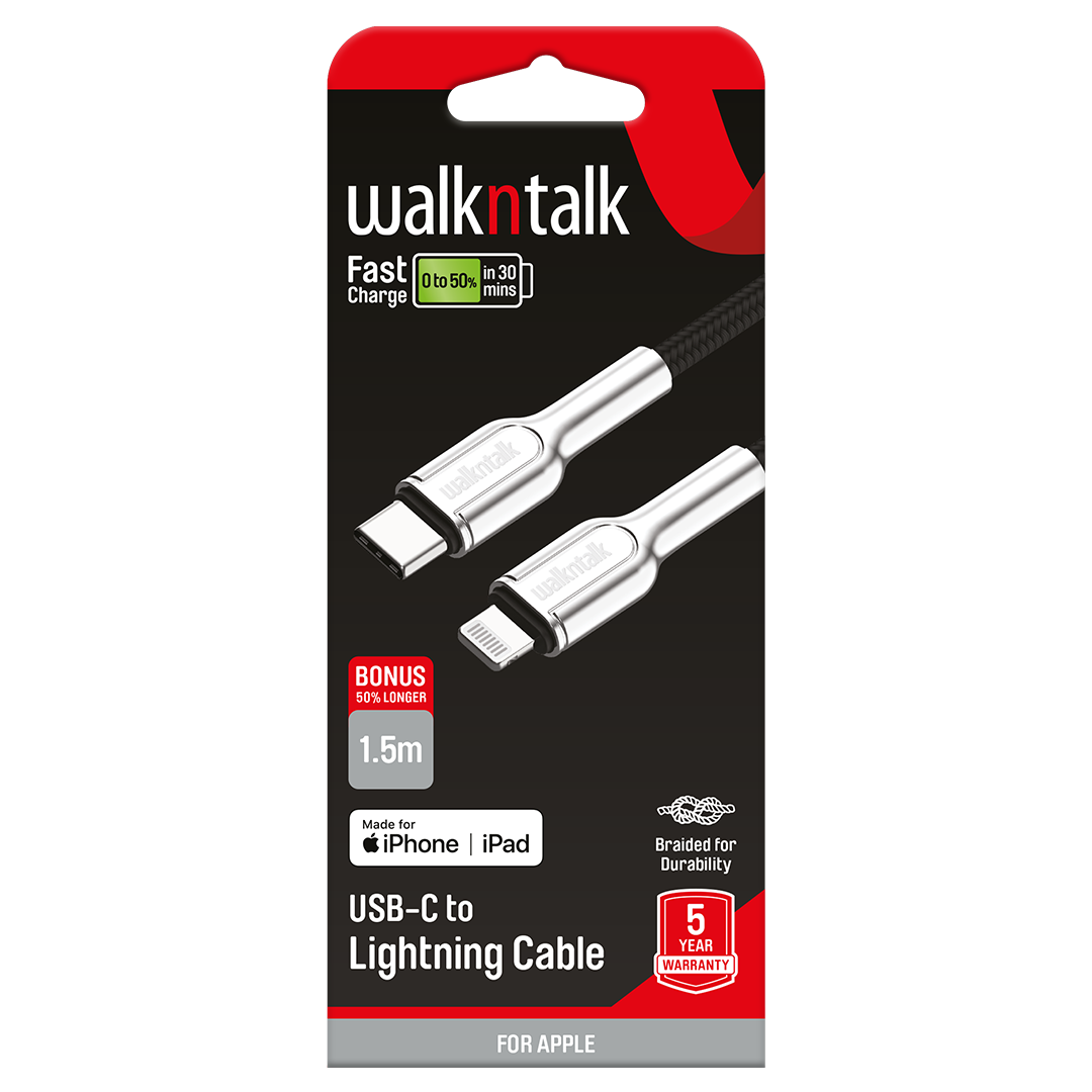Iphone Fast Charge Power Delivery Cable Lightning to USB-C package