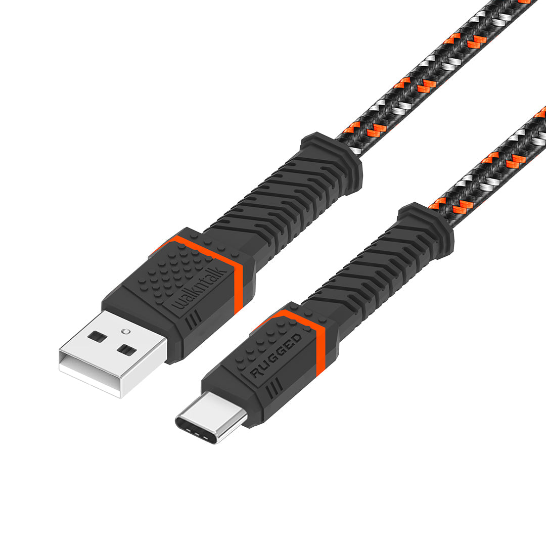 Rugged Kevlar USB C to USB A Cable