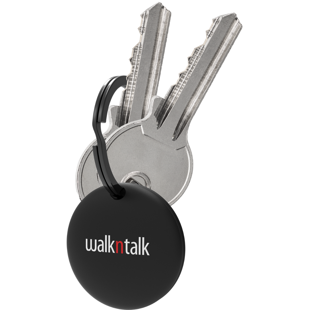 Smart Tag GPS Tracker on a set of keys