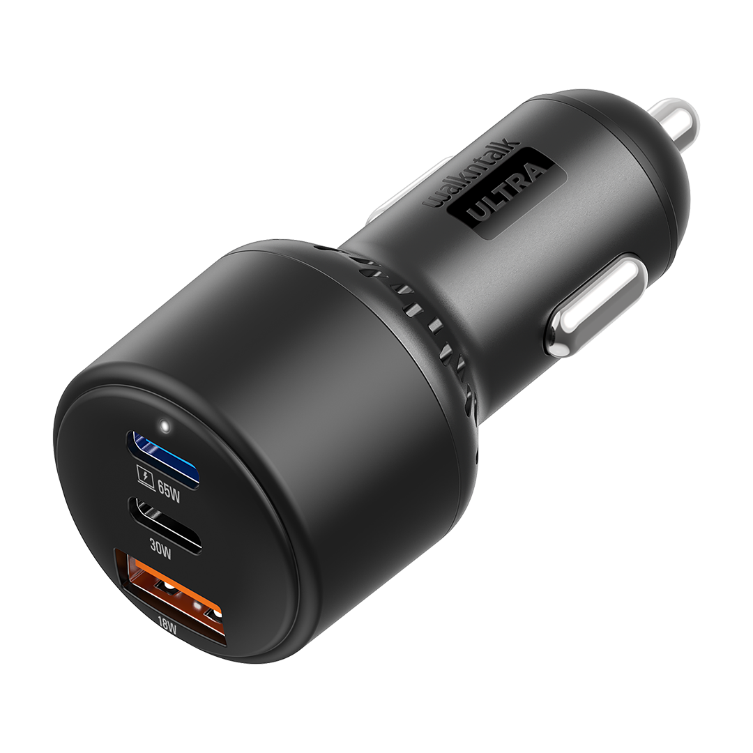 USB-C Fast Car Charger for Laptops, Tablets & Phones