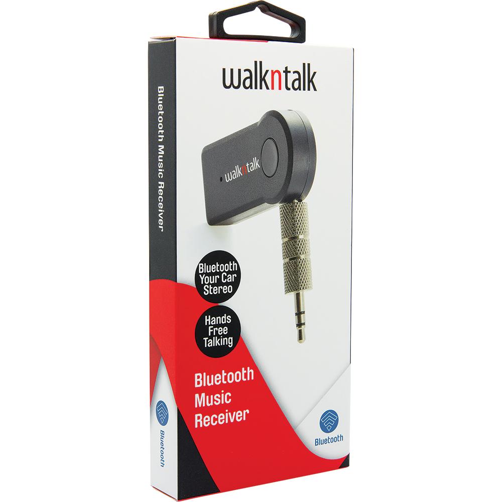 Bluetooth Music Receiver - 3.5mm Connector Plug & Rechargable Li-ion Battery