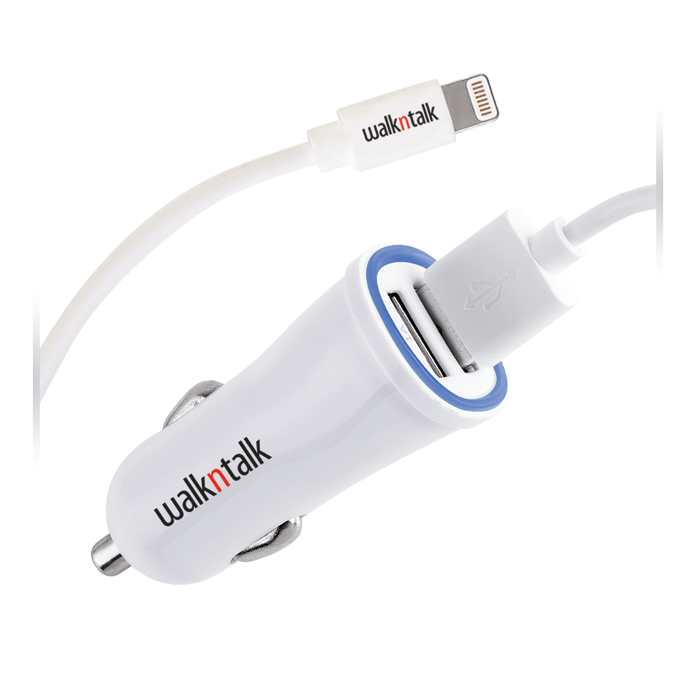 Car Charger + Cable Lightning 3.4 Amp