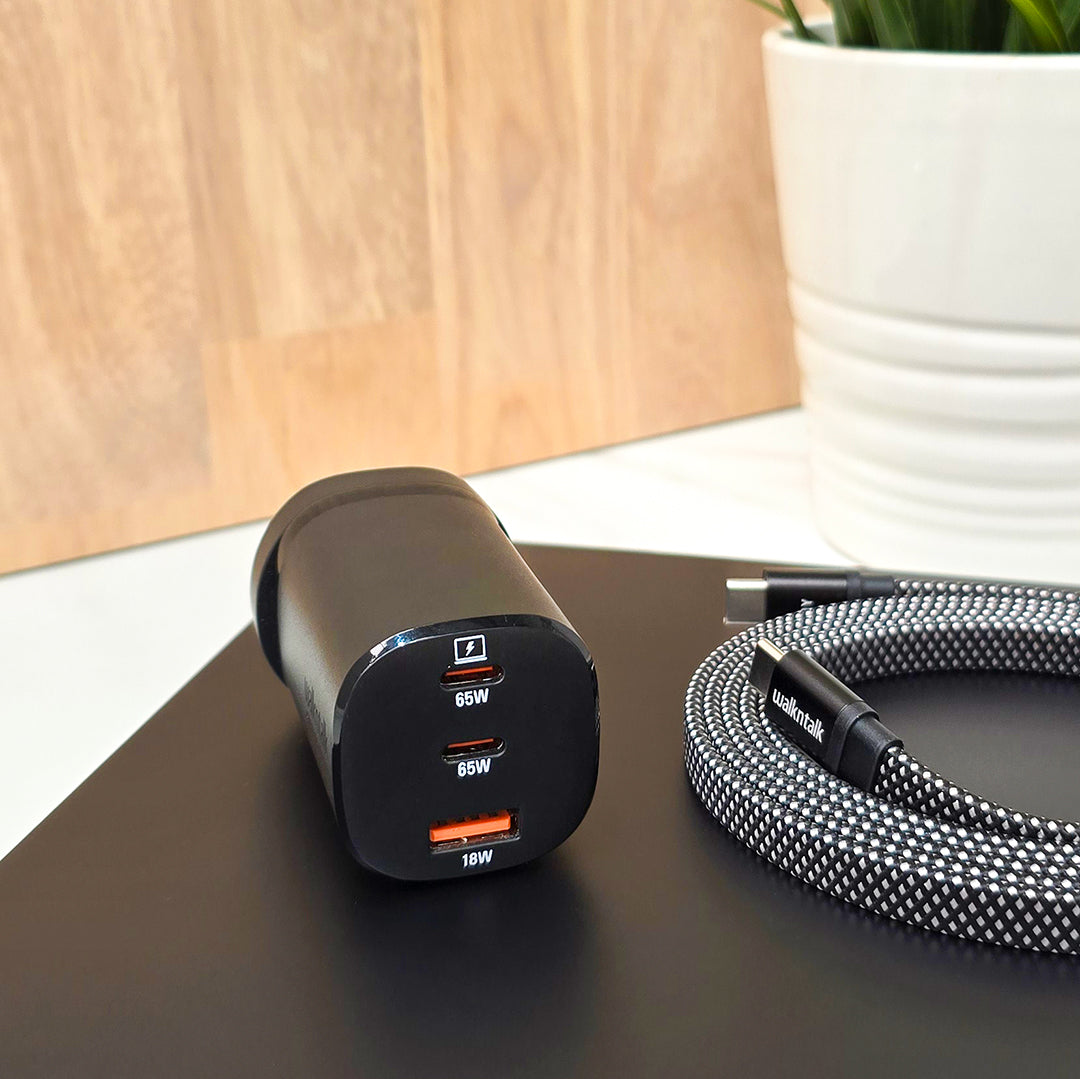 USB-C Fast Wall Charger for Laptops, Tablets & Phones
