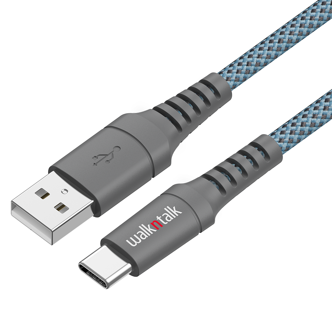 3m Braided USB-A to USB-C Charge & Sync Cable