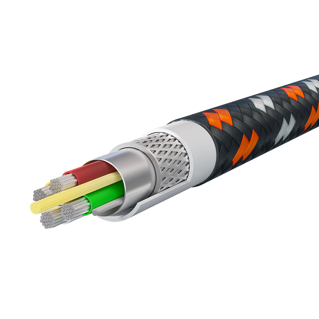 Inside the Rugged Kevlar USB C to Lightning Cable
